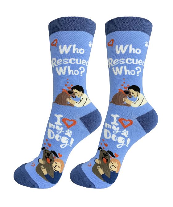 RESCUE, HAPPY TAILS SOCKS