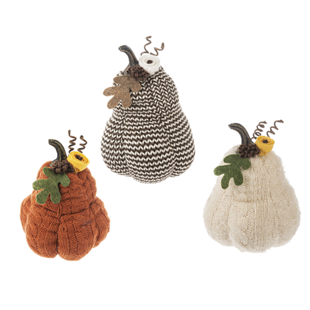 KNITTED GOURD FIGS