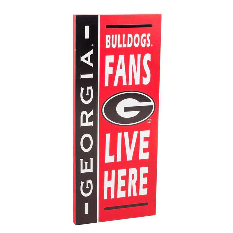 Georgia Bulldogs Fan Sign