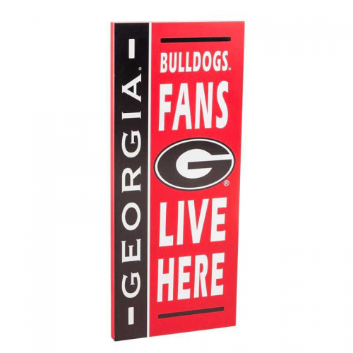 Georgia Bulldogs Fan Sign