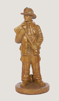 25" Fireman Statue