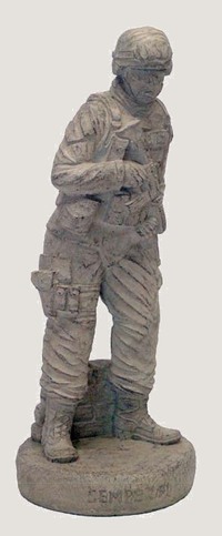Combat Marine Statue