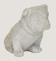 Small Bulldog Statue