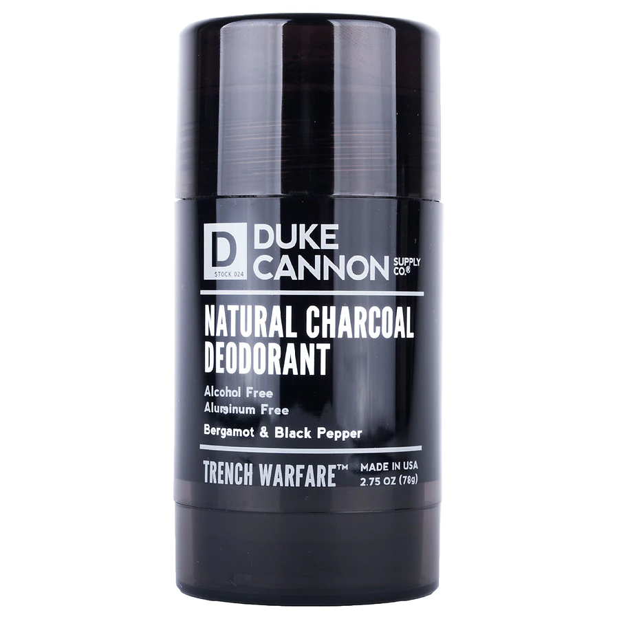 Duke Cannon Trench Warfare Deodorant Bergamot & Black Pepper 2.7oz