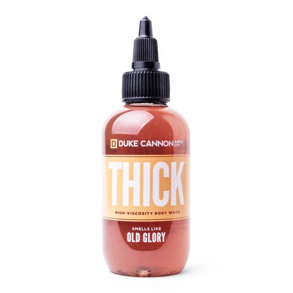 Duke Cannon THICK High-Viscosity Body Wash 3.4 Fl Oz, Travel Size Mini